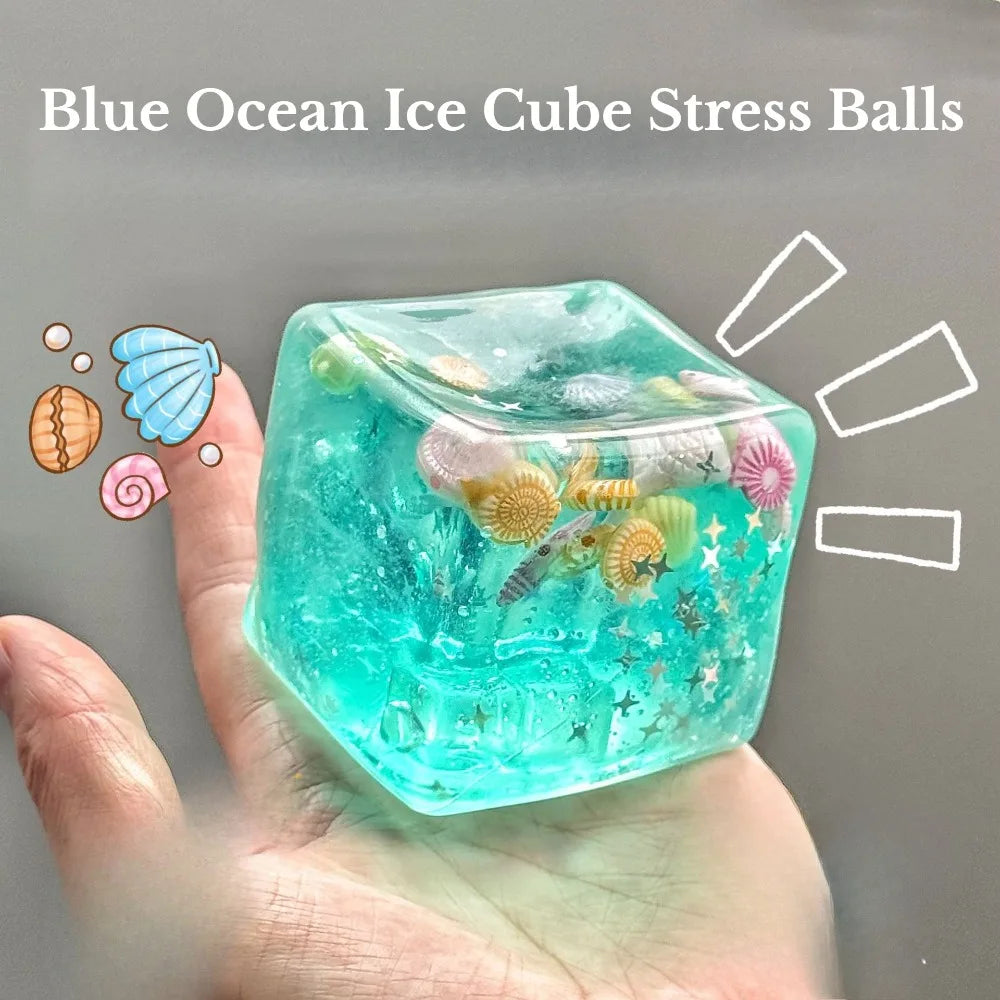 Ocean Squishy Cube